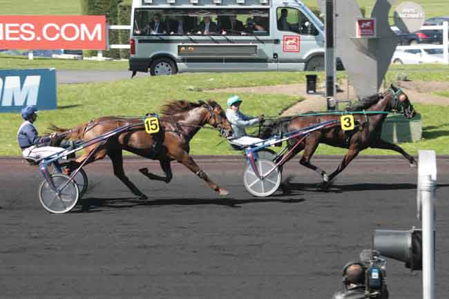 Arrivée quinté pmu PRIX D'AUBUSSON à PARIS-VINCENNES