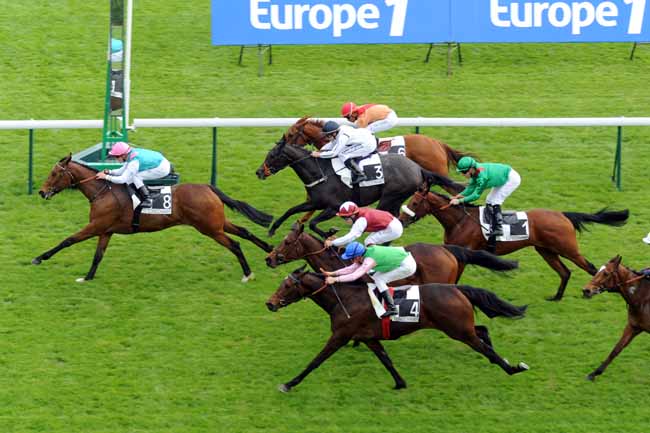 Arrivée quinté pmu PRIX DE LA GRANGE AUX BELLES à LONGCHAMP