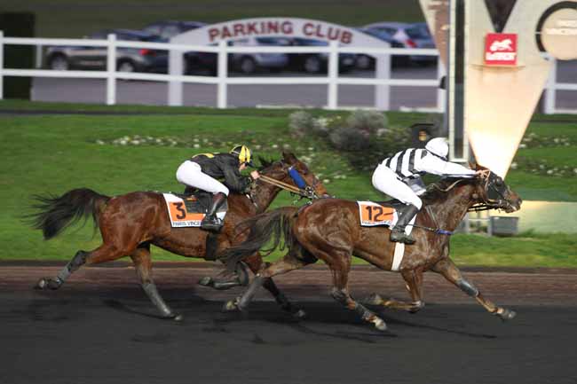 Arrivée quinté pmu PRIX DE VILLEFRANCHE à PARIS-VINCENNES