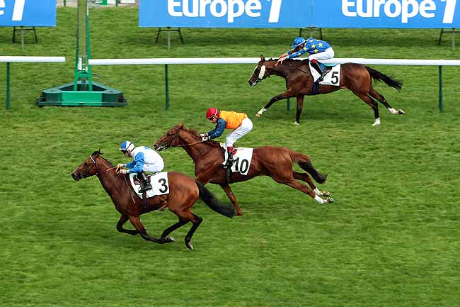 Arrivée quinté pmu PRIX DES TILLEULS à LONGCHAMP