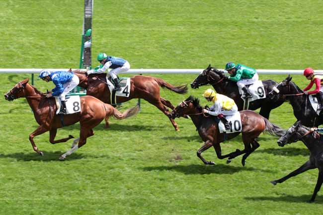 Arrivée quinté pmu PRIX DE LA PORTE MAILLOT à LONGCHAMP