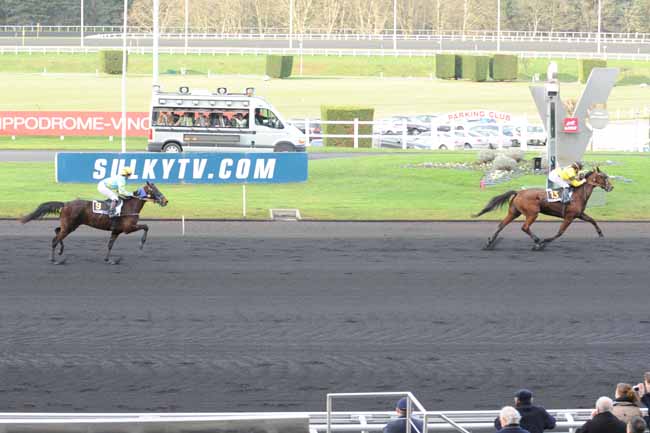 Arrivée quinté pmu PRIX YVONNICK BODIN à PARIS-VINCENNES