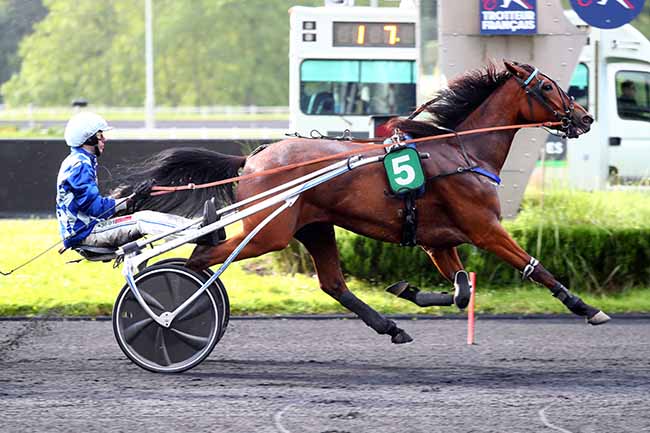 Photo d'arrivée de la course pmu PRIX MARCEL PERLBARG à PARIS-VINCENNES le Mardi 21 mai 2024