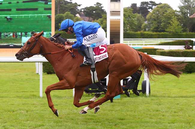 Photo d'arrivée de la course pmu PRIX LA RENAISSANCE LA BESSIN - ACTU.FR (PRIX PERRAULT) à CLAIREFONTAINE le Vendredi 5 juillet 2024