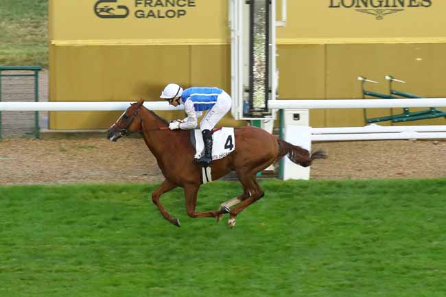 Photo d'arrivée de la course pmu PRIX DES CENTAURES - TROPHEE STUDIO HARCOURT à LONGCHAMP le Samedi 13 juillet 2024