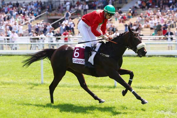 Photo d'arrivée de la course pmu PRIX DE LA GARENNE à CLAIREFONTAINE le Mercredi 17 juillet 2024