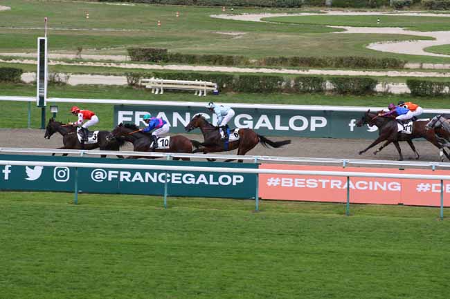 Photo d'arrivée de la course pmu PRIX DE LIVAROT à DEAUVILLE le Mardi 30 juillet 2024