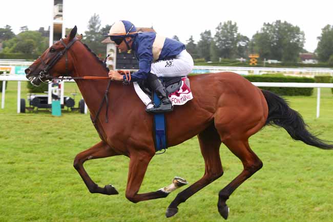 Photo d'arrivée de la course pmu PRIX VANS BARBOT (PRIX MISTI) à CLAIREFONTAINE le Vendredi 9 août 2024