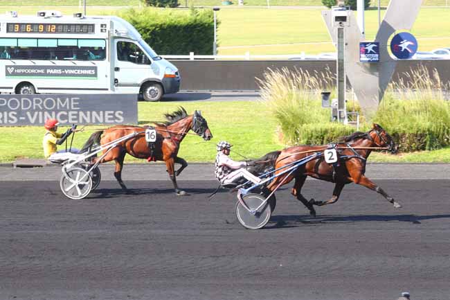 Photo d'arrivée de la course pmu PRIX DE L'HIPPODROME DE PLOERMEL à PARIS-VINCENNES le Jeudi 19 septembre 2024