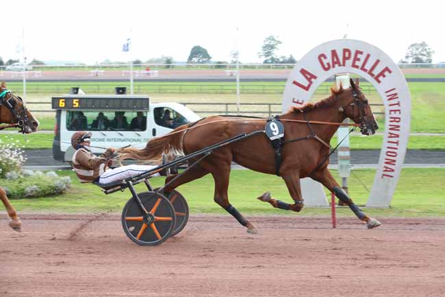 Photo d'arrivée de la course pmu PRIX ANDREE TOFFIN - BEAUVAIS à LA CAPELLE le Lundi 23 septembre 2024