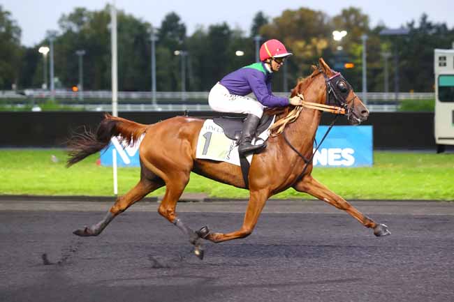 Photo d'arrivée de la course pmu PRIX D'ISSIGEAC à PARIS-VINCENNES le Mardi 24 septembre 2024