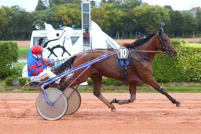 Photo d'arrivée de la course pmu PRIX INTERMARCHE QUETTEHOU à CHERBOURG le Mercredi 25 septembre 2024