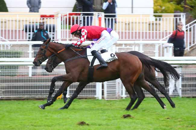 Photo d'arrivée de la course pmu PRIX PRIDE OF KILDARE à AUTEUIL le Mercredi 2 octobre 2024