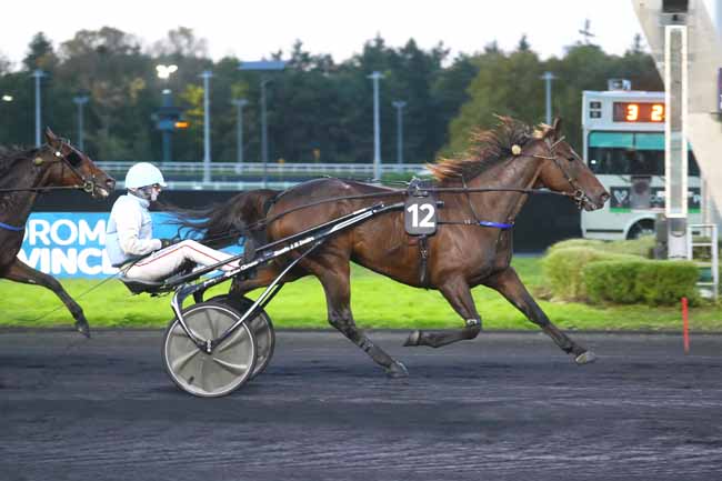 Photo d'arrivée de la course pmu PRIX HERA à PARIS-VINCENNES le Vendredi 11 octobre 2024