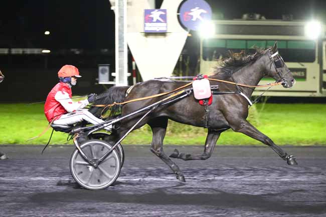 Photo d'arrivée de la course pmu PRIX THERESIA à PARIS-VINCENNES le Vendredi 11 octobre 2024