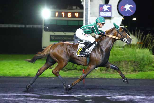 Photo d'arrivée de la course pmu PRIX EDMOND HENRY à PARIS-VINCENNES le Vendredi 11 octobre 2024