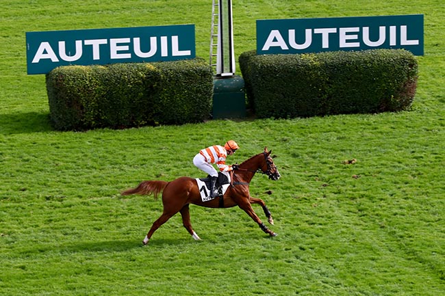 Photo d'arrivée de la course pmu PRIX ANDRE ADELE à AUTEUIL le Dimanche 13 octobre 2024