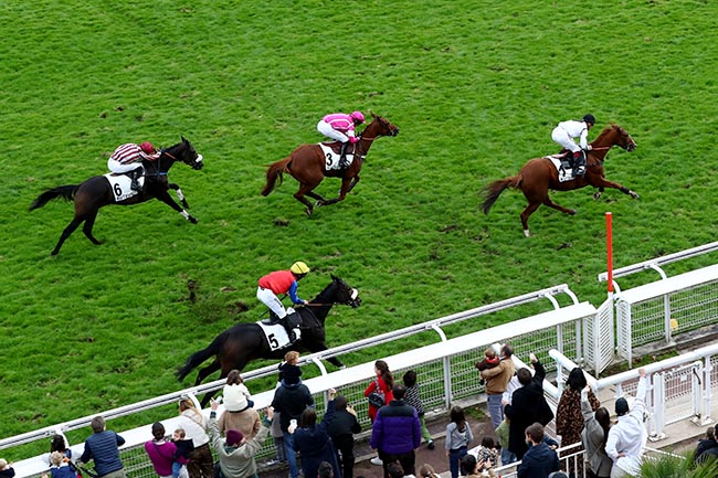 Photo d'arrivée de la course pmu PRIX DE NANTES à AUTEUIL le Dimanche 13 octobre 2024