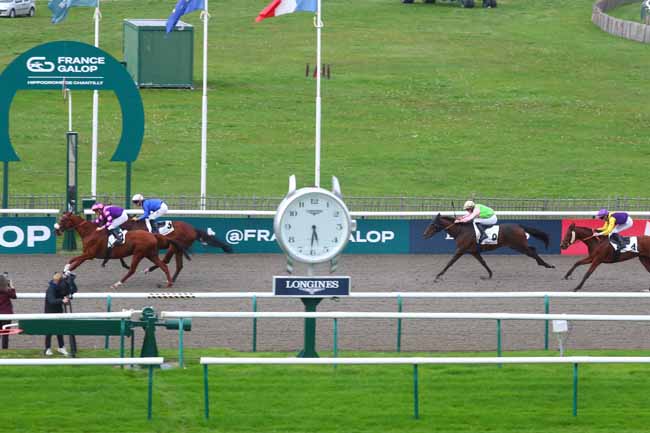 Arrivée quinté pmu PRIX DE L'HOTEL DE VERMANDOIS à CHANTILLY