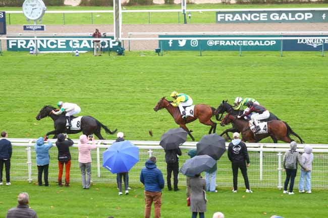 Arrivée quinté pmu CRITERIUM DE VITESSE à DEAUVILLE