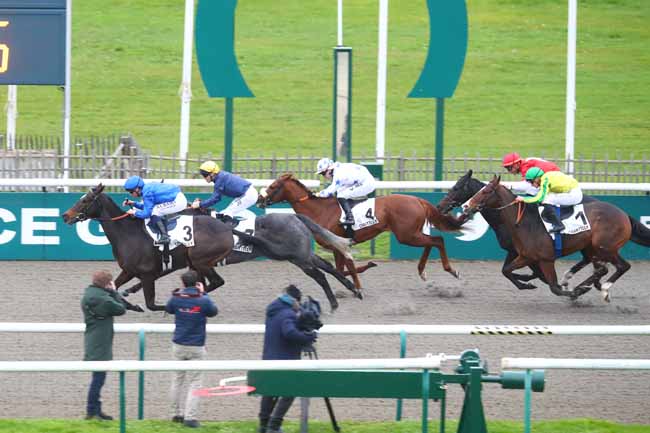 Photo d'arrivée de la course pmu PRIX DE LA PETITE SINGERIE à CHANTILLY le Mardi 12 novembre 2024