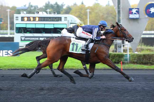 Arrivée quinté pmu PRIX DE BELLERIVE à PARIS-VINCENNES