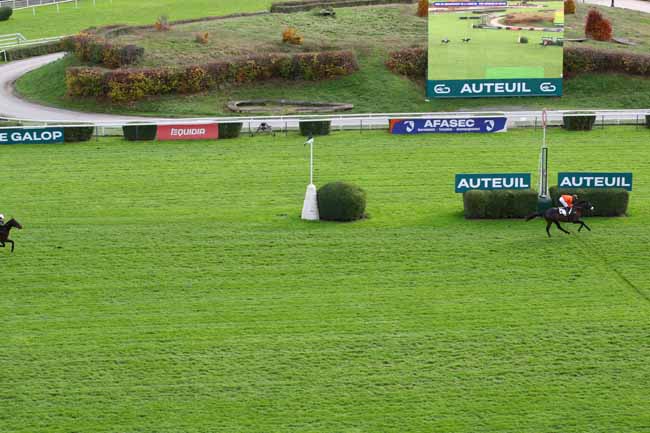 Photo d'arrivée de la course pmu PRIX DU DEPARTEMENT DE LA MANCHE (PRIX BERNARD DE DUFAU) à AUTEUIL le Dimanche 24 novembre 2024