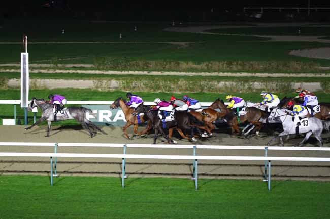 Photo d'arrivée de la course pmu PRIX DU MANOIR DU LIEU CALICE à DEAUVILLE le Samedi 28 décembre 2024