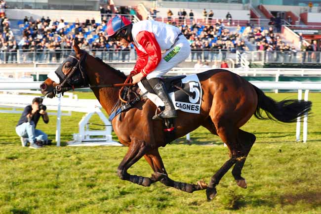 Photo d'arrivée de la course pmu PRIX GOODEA à CAGNES-SUR-MER le Lundi 30 décembre 2024