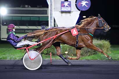 Photo d'arrivée de la course pmu PRIX DE LIBOURNE à PARIS-VINCENNES le Vendredi 3 janvier 2025