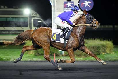 Photo d'arrivée de la course pmu PRIX DE THOUARS à PARIS-VINCENNES le Vendredi 3 janvier 2025