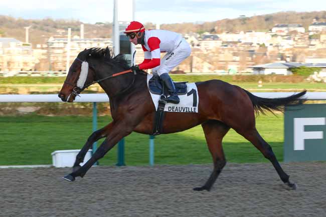 Photo d'arrivée de la course pmu PRIX DE HIEVILLE à DEAUVILLE le Vendredi 3 janvier 2025