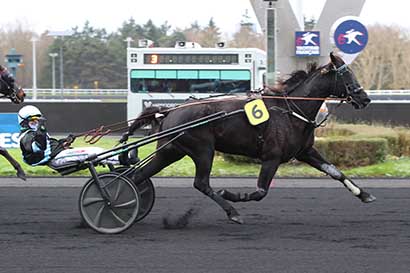 Photo d'arrivée de la course pmu PRIX DE BRETEUIL à PARIS-VINCENNES le Samedi 4 janvier 2025