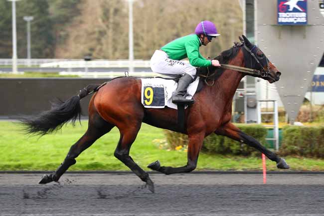 Photo d'arrivée de la course pmu PRIX D'ENGHIEN à PARIS-VINCENNES le Dimanche 5 janvier 2025