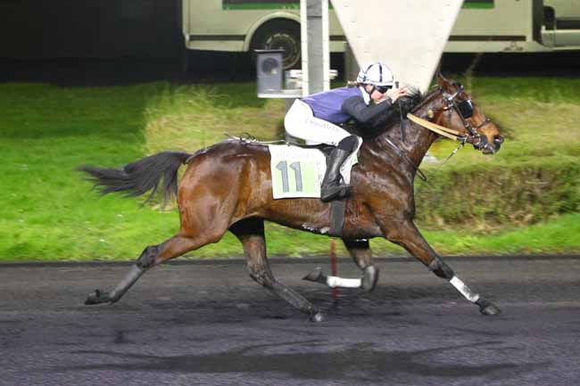 Photo d'arrivée de la course pmu PRIX CHRISTELLE ZIMMER à PARIS-VINCENNES le Lundi 6 janvier 2025