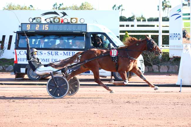 Photo d'arrivée de la course pmu PRIX DE LA COTE D'AZUR à CAGNES-SUR-MER le Jeudi 9 janvier 2025