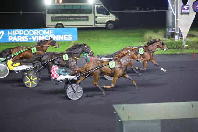 Photo d'arrivée de la course pmu PRIX DE RANES à PARIS-VINCENNES le Samedi 11 janvier 2025