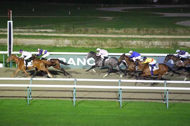 Photo d'arrivée de la course pmu PRIX DU SARCOPHAGE MEROVINGIEN à DEAUVILLE le Vendredi 17 janvier 2025