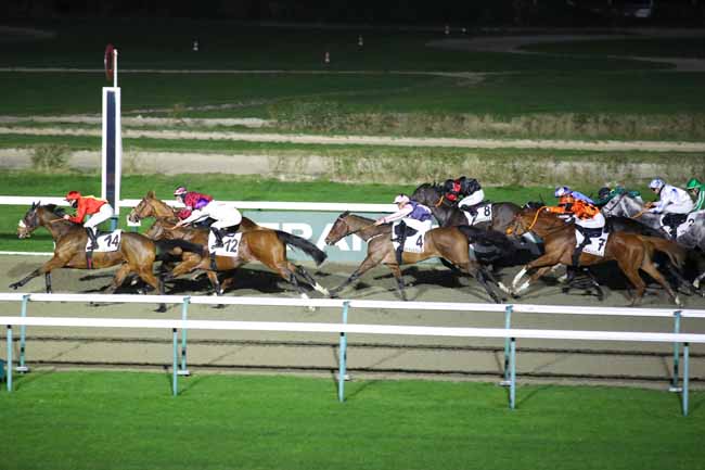 Photo d'arrivée de la course pmu PRIX DU PAYS D'OUCHE à DEAUVILLE le Vendredi 17 janvier 2025