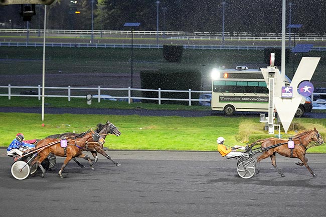 Photo d'arrivée de la course pmu PRIX DE MONS à PARIS-VINCENNES le Jeudi 23 janvier 2025