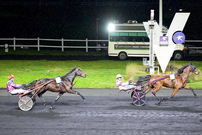 Photo d'arrivée de la course pmu PRIX DE YONKERS RACEWAY à PARIS-VINCENNES le Jeudi 23 janvier 2025