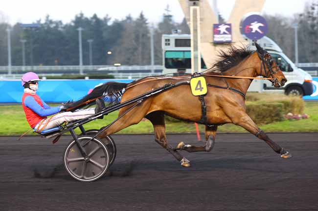 Photo d'arrivée de la course pmu PRIX DE CHATEAURENARD à PARIS-VINCENNES le Vendredi 14 février 2025