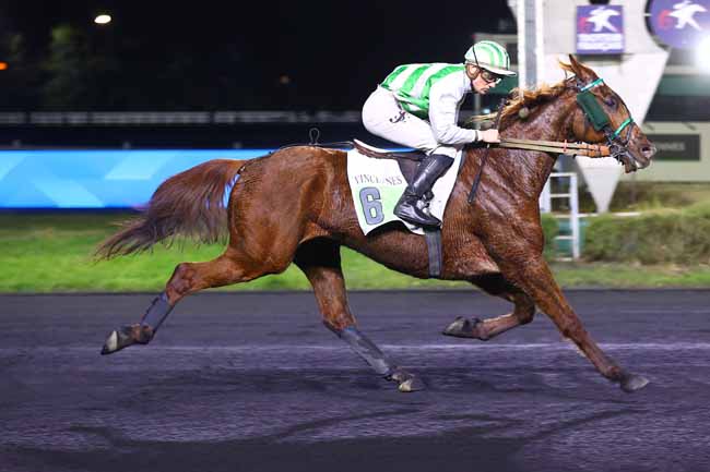 Photo d'arrivée de la course pmu PRIX SALAM à PARIS-VINCENNES le Vendredi 21 février 2025