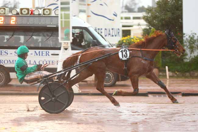 Photo d'arrivée de la course pmu PRIX DE FLORENCE à CAGNES-SUR-MER le Dimanche 9 mars 2025