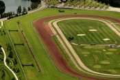 La photo de Divonne Vue Aérienne Hippodrome 