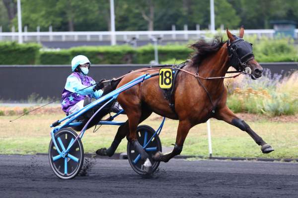 La photo de Green Grass Quinté+ Pmu Prix Paul Leguerney 2020 à Vincennes