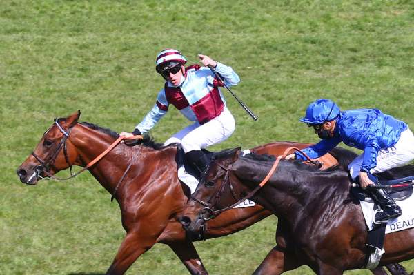 La photo de Fast Raaj Arrivée PMU Prix Djebel Hippodrome de Deauville 08/04/2021