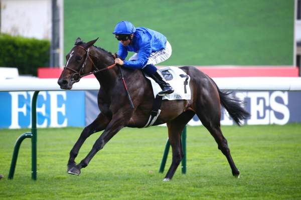 La photo de Fleur D'Iris Arrivée PMU PRIX D'AUMALE (Gr 3) Hippodrome de ParisLongchamp 09/09/2021 