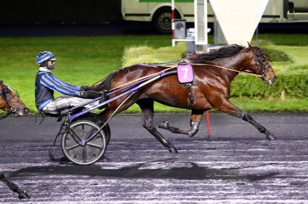 La photo de Idao De Tillard arrivée PMU Prix Marcel Laurent (Gr.II) à Paris Vincennes 