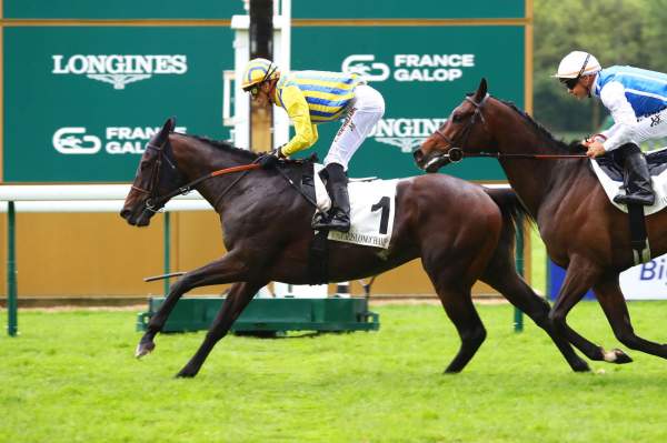 La photo de Haya Zark Arrivée prix d'Hedouville (Gr.3) Hippodrome de Parislongchamp 